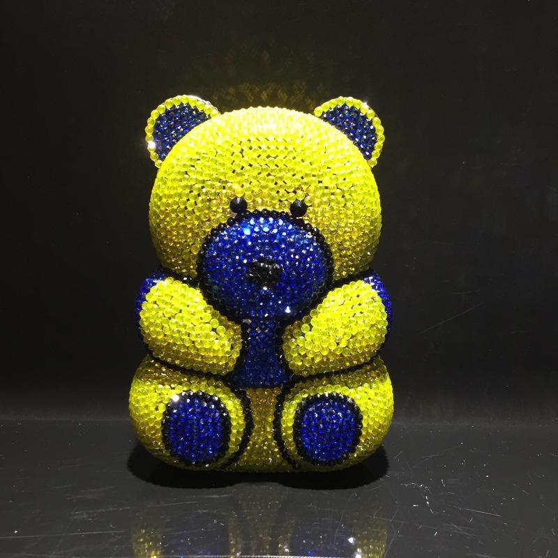 Evening Bags Arrival Crystal Clutch Purse Bag Women Formal Dinner Handbag Wedding Bridal Handbags DesignEvening 4