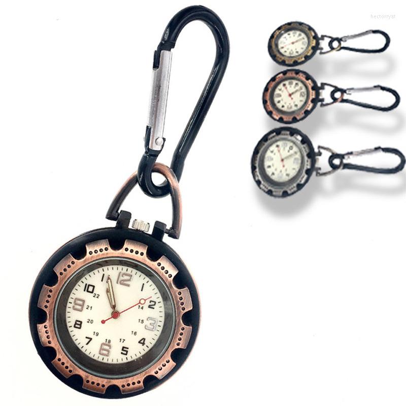 Pocket Watches Luminous Outdoor Sport Design Carabiner Watch Multifunctional Quartz Hanging Buckle Keychain WatchPocket, P-004c
Pocket Watches Luminous Outdoor Sport Design Carabiner Watch Multifunctional Quartz Hanging Buckle Keychain WatchPocket, P-004c