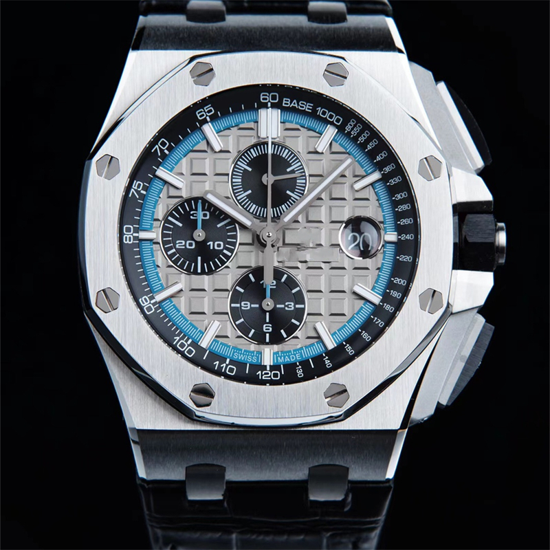 APF 26400 Montre de luxe luxury watch men watches Original 3126 Chronograph mechanical movement forged carbon case rubber strap Wristwatches, As picture
APF 26400 Montre de luxe luxury watch men watches Original 3126 Chronograph mechanical movement forged carbon case rubber strap Wristwatches, As picture