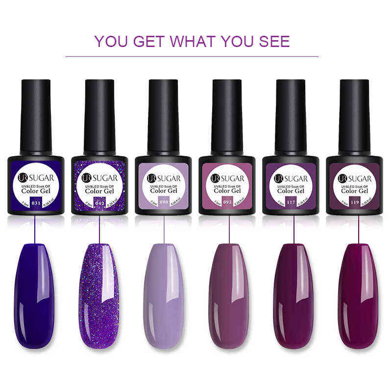 NXY Nail Gel 7 5ml Polish Semi Permanent Varnish Base Top Uv Led Soak Off Art 0328