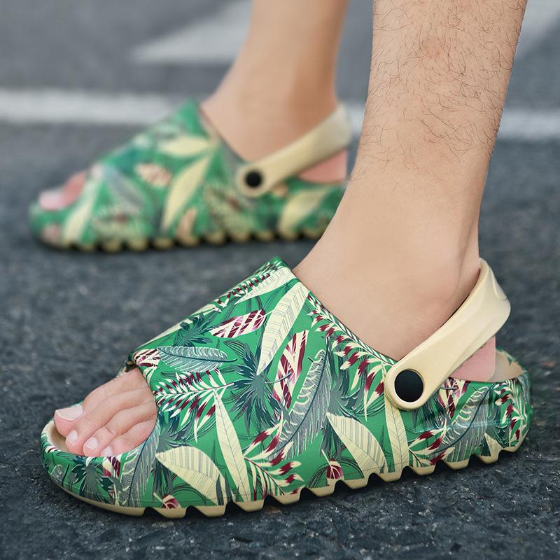 Sandals Mens Outdoor Comfortable Soft Slippers Men Indoor Bathroom Home Shoes Flat EVA Thick Sole Slides Summer Slio-on Print, Green
Sandals Mens Outdoor Comfortable Soft Slippers Men Indoor Bathroom Home Shoes Flat EVA Thick Sole Slides Summer Slio-on Print, Green