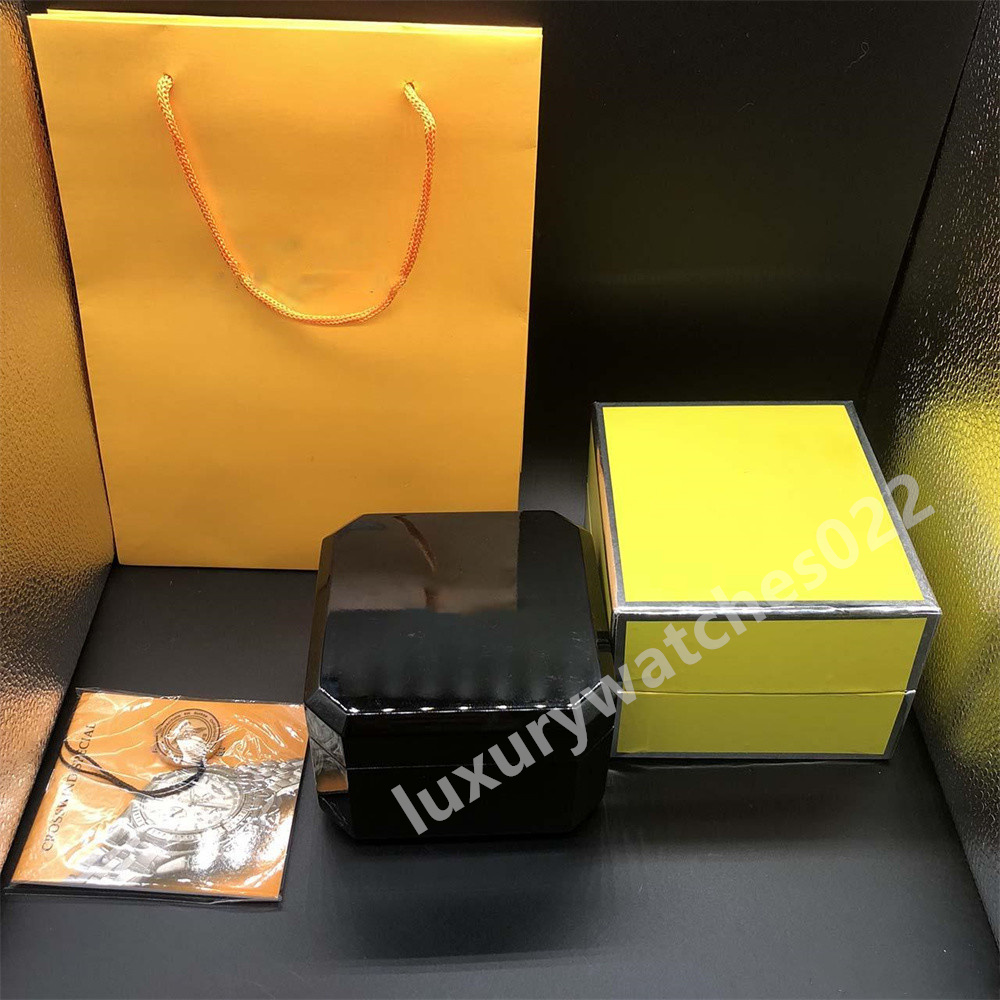 Black Color Wood Boxes Gift 1884 Wooden Brochures Cards for Watch Includes Certificate Bag Wristwatch Box
Black Color Wood Boxes Gift 1884 Wooden Brochures Cards for Watch Includes Certificate Bag Wristwatch Box