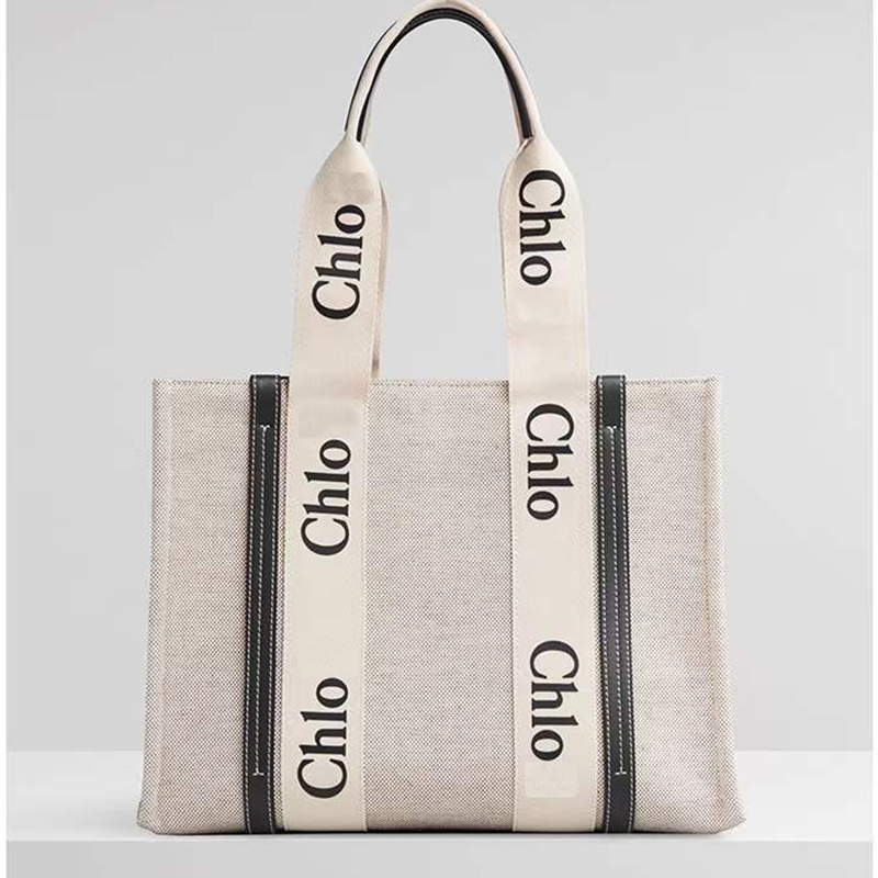 W 5A quality Women handbags WOODY Tote shopping bag handbag high canvas hobo fashion linen Large Beach bags luxury designer travel Crossbody Shoulder bag Purses, Black
W 5A quality Women handbags WOODY Tote shopping bag handbag high canvas hobo fashion linen Large Beach bags luxury designer travel Crossbody Shoulder bag Purses, Black