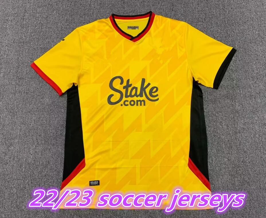 22 23 Watfords Soccer jerseys Men' T-Shirts fan edition Polos shirt embroidery summer outdoor sports 2022 2023 football training shirt
22 23 Watfords Soccer jerseys Men' T-Shirts fan edition Polos shirt embroidery summer outdoor sports 2022 2023 football training shirt