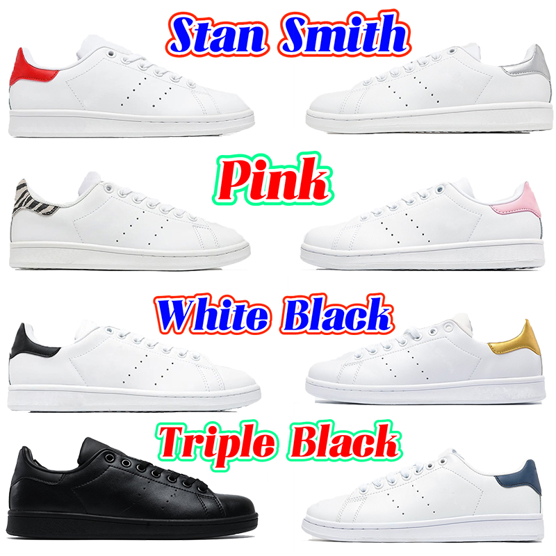 Fashion stan smith mens Casual Shoes Newest pink lush red navy iridescent OG white green zebra metallic silver triple black Designer men women sneakers trainers, #12- shoes box
Fashion stan smith mens Casual Shoes Newest pink lush red navy iridescent OG white green zebra metallic silver triple black Designer men women sneakers trainers, #12- shoes box