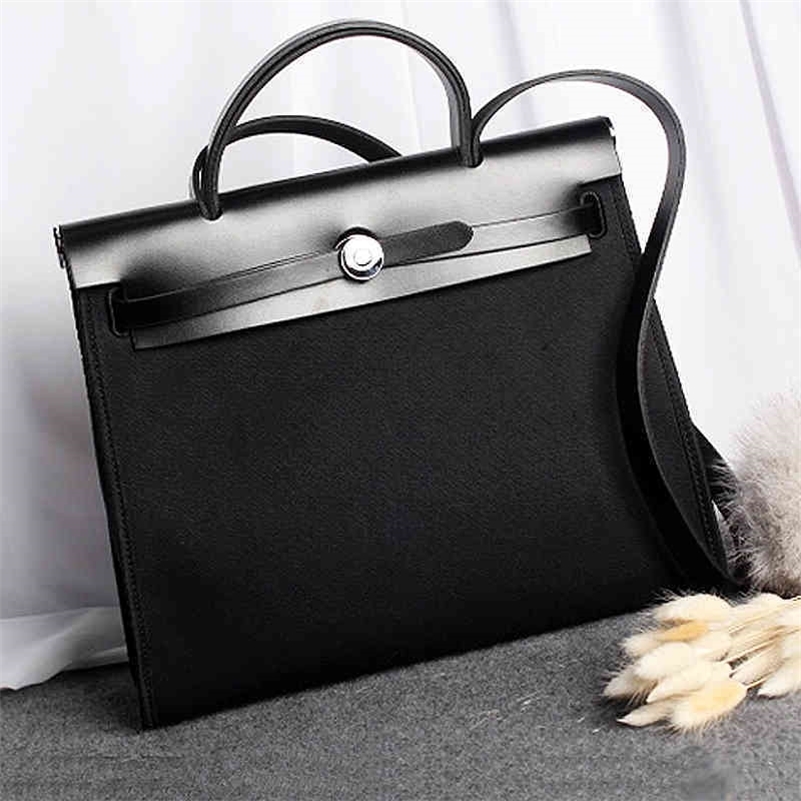 Designer Herme Layer Cowhide Canvas Herbag Bag 31cm Waterproof Coated Cotton Linen Bag Birkinbag 1UBY
Designer Herme Layer Cowhide Canvas Herbag Bag 31cm Waterproof Coated Cotton Linen Bag Birkinbag 1UBY