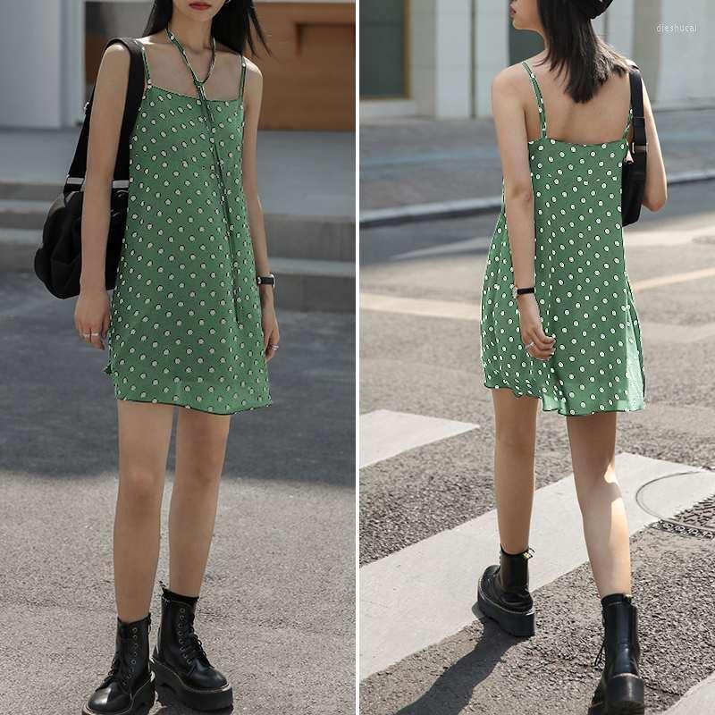 Casual Dresses Mini Sundress Vintage Polka Dot Dress Women Spaghetti Strap Summer Beach Party Long Robe Plus Size Vestidos 5XL, Black
Casual Dresses Mini Sundress Vintage Polka Dot Dress Women Spaghetti Strap Summer Beach Party Long Robe Plus Size Vestidos 5XL, Black