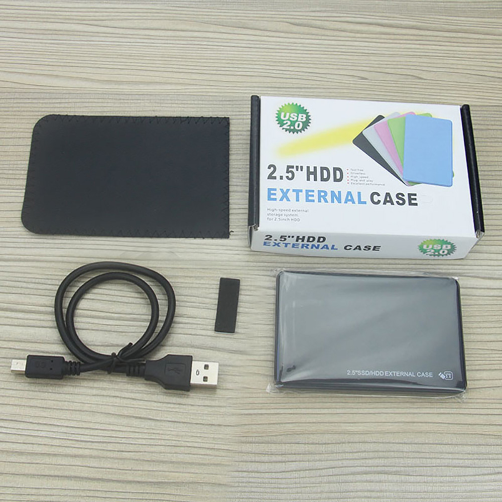 Epacket USB 20 2TB SATA SSD External Hard Drive Enclosures Portable Desktop Mobile Hard Disk Case