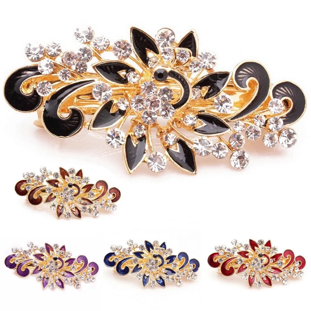 Hair Accessories Tools Peacock Hairpin Women Girl Cute Shinning Crystal Rhinestones Hair Clip Wholesale
Hair Accessories Tools Peacock Hairpin Women Girl Cute Shinning Crystal Rhinestones Hair Clip Wholesale