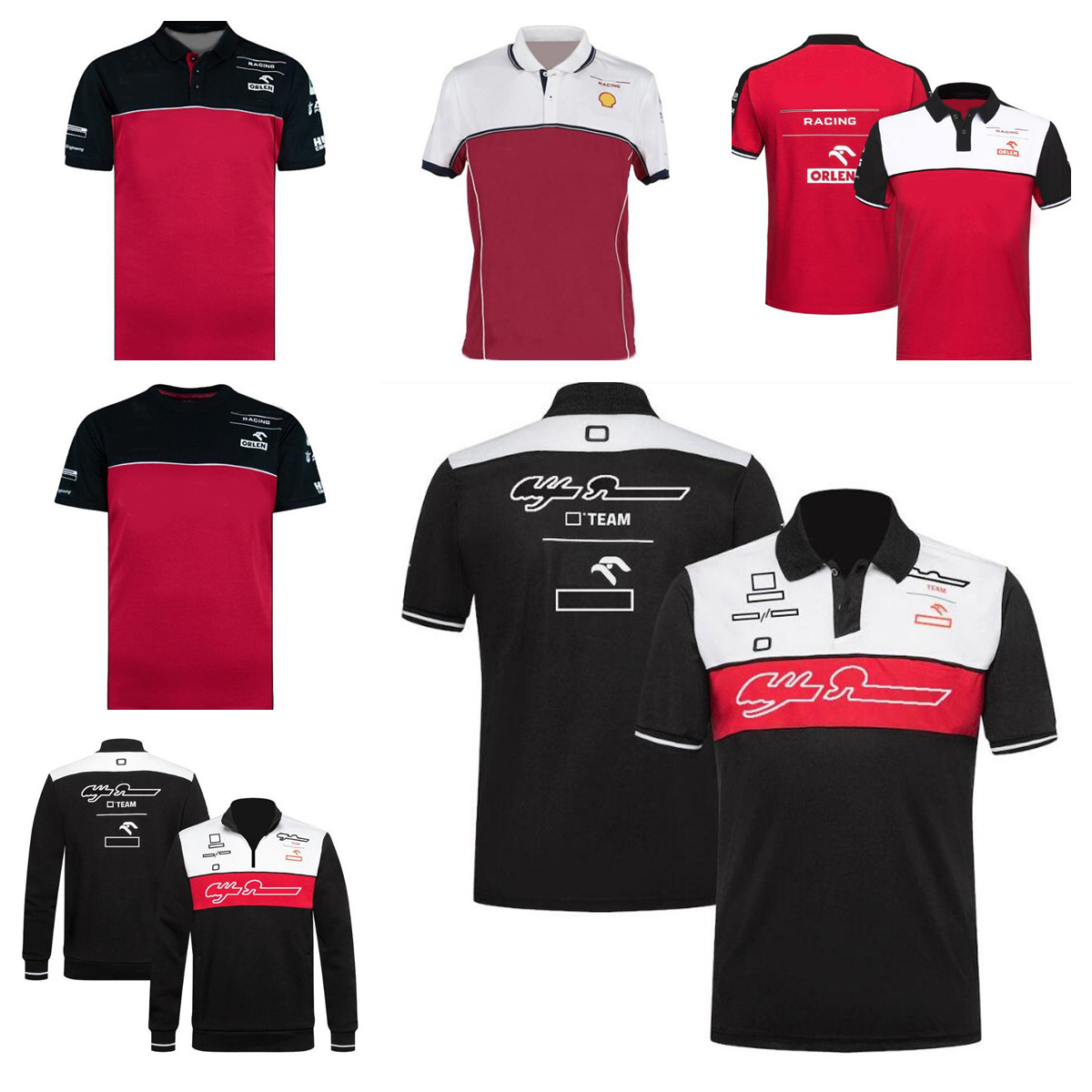 Summer breathable round neck short-sleeved F1 formula one POLO shirt 2022 new sweater jacket with the same custom
Summer breathable round neck short-sleeved F1 formula one POLO shirt 2022 new sweater jacket with the same custom
