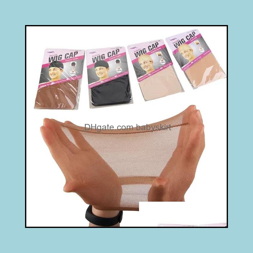 Wig Caps Hair Accessories Tools Products 2Pcs/Lot Extensions Cap Polyester Elastic Thin Mesh Stocking Fabric Soft Hairnets Drop Delivery 2
Wig Caps Hair Accessories Tools Products 2Pcs/Lot Extensions Cap Polyester Elastic Thin Mesh Stocking Fabric Soft Hairnets Drop Delivery 2