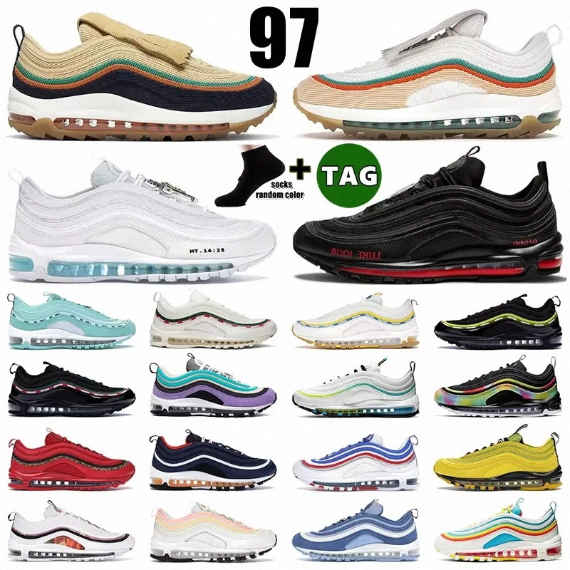 Designer Men Woman Running Shoes Mens cushion Trainers Halloween 97 Light Blue Red Leopard Reflective 97s Bred South Beach Air Max 97 Sports Sneakers 36-45, 33
Designer Men Woman Running Shoes Mens cushion Trainers Halloween 97 Light Blue Red Leopard Reflective 97s Bred South Beach Air Max 97 Sports Sneakers 36-45, 33