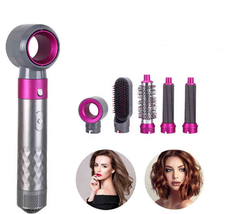 Home 5 In 1 Kit Hair Dryer Electric Hot Air Brush Styler Kit Hair Dryer Detachable Comb Straightener Curler Comb Hair Dryer J220711
Home 5 In 1 Kit Hair Dryer Electric Hot Air Brush Styler Kit Hair Dryer Detachable Comb Straightener Curler Comb Hair Dryer J220711