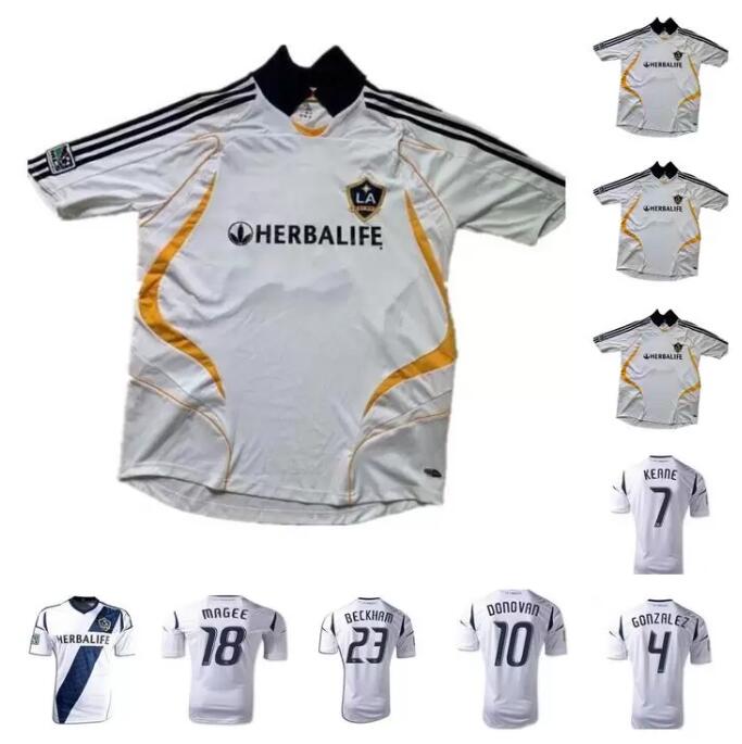 2007 2012 RETRO LA Galaxy soccer jerseys home Los Angeles Football shirt Vintage Thailand Quality Classic uniforms #23 Beckham Keane Donovan Magge Juninho Barrett
2007 2012 RETRO LA Galaxy soccer jerseys home Los Angeles Football shirt Vintage Thailand Quality Classic uniforms #23 Beckham Keane Donovan Magge Juninho Barrett