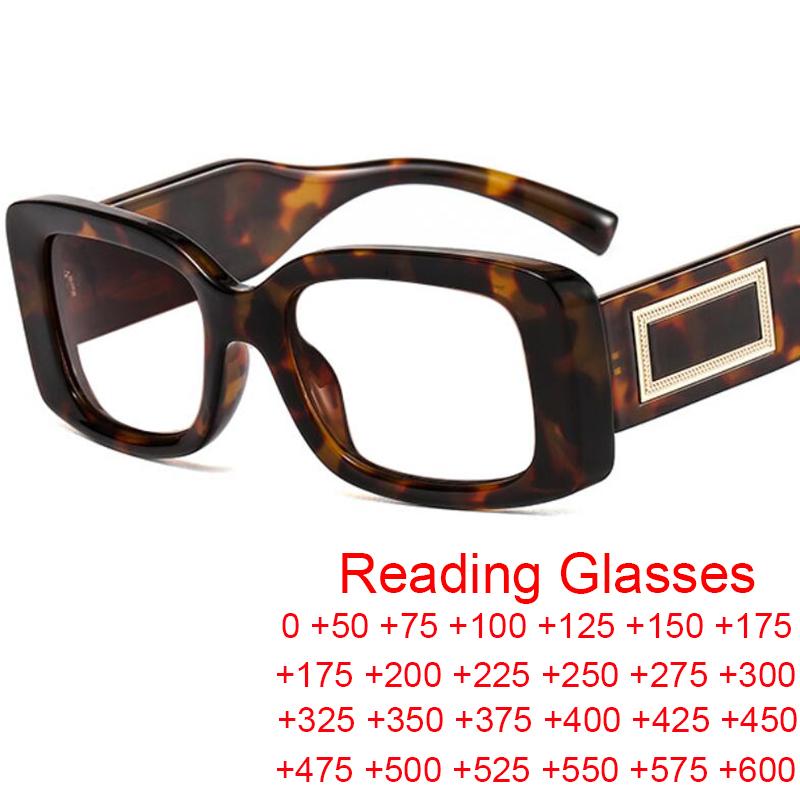 

Sunglasses Vintage Black Square Reading Glasses Women 2022 Blue Light Blocking Computer Presbyopia Eyeglasses Diopter 0- 6.00Sunglasses SuSu