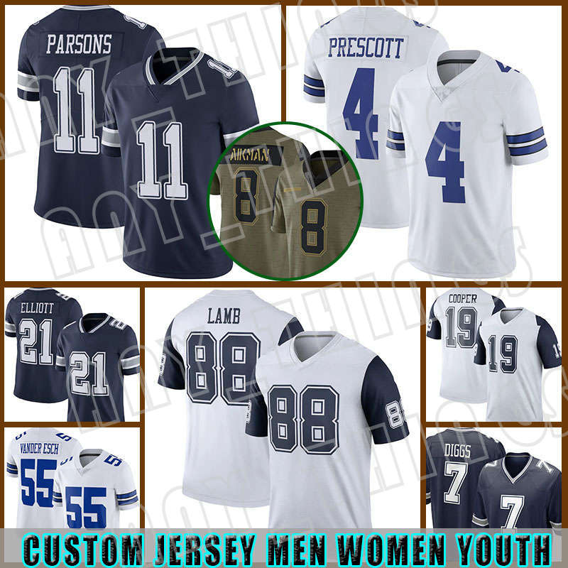 Dak Prescott 88 CeeDee Lamb Football 11 Micah Parsons Jersey Ezekiel Elliott Amari Cooper Trevon Diggs Roger Staubach Troy Aikman Cowboyes Charles Haley Tyler Smith, Custom men (niuzai)
Dak Prescott 88 CeeDee Lamb Football 11 Micah Parsons Jersey Ezekiel Elliott Amari Cooper Trevon Diggs Roger Staubach Troy Aikman Cowboyes Charles Haley Tyler Smith, Custom men (niuzai)