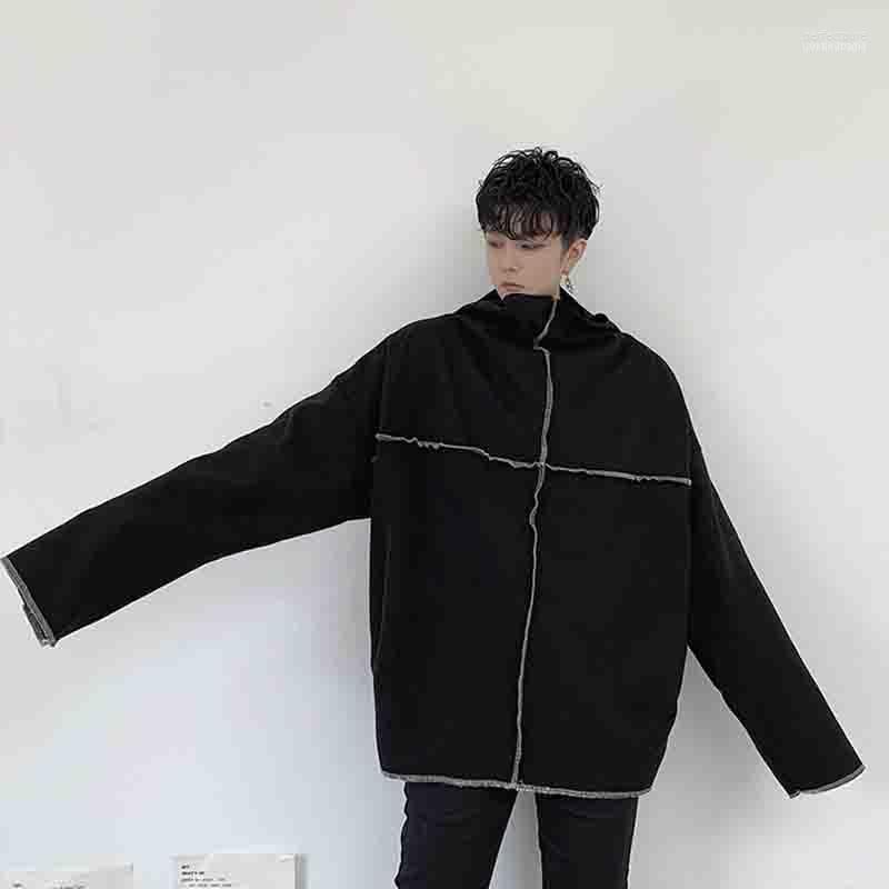 Yamamoto' Dark Pullover Stand Collar Sweater For Men' Personality Sweaters Perf22, Black
Yamamoto' Dark Pullover Stand Collar Sweater For Men' Personality Sweaters Perf22, Black