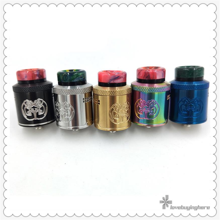 Retail Drop Dead RDA Atomizer by Hellvape Rabbit 24mm Diameter E-cigarette Vape Atomizers Fast Shipment Vaping227h
Retail Drop Dead RDA Atomizer by Hellvape Rabbit 24mm Diameter E-cigarette Vape Atomizers Fast Shipment Vaping227h