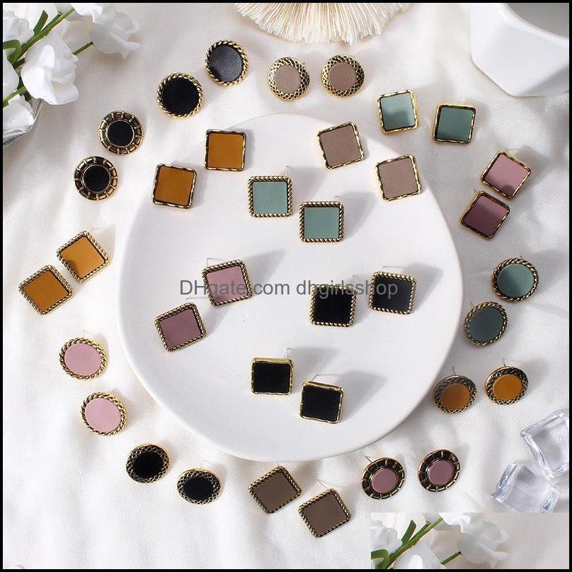 Charm Earrings Jewelry Retro Mticolor Leather Round Circle Square Geometric 2021 Trendy Drop Delivery Dhgrz
Charm Earrings Jewelry Retro Mticolor Leather Round Circle Square Geometric 2021 Trendy Drop Delivery Dhgrz