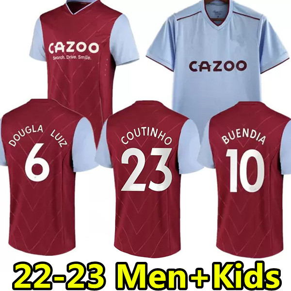 2022 2023 Aston Villaes WATKINS BUENDIA Soccer Jerseys COUTINHO 22 23 Home away McGINN EL GHAZI Ings DIGNE DOUGLAS LUIZ MINGS Bailey CASH Football shirts Kids Kit, 22-23 away patch
2022 2023 Aston Villaes WATKINS BUENDIA Soccer Jerseys COUTINHO 22 23 Home away McGINN EL GHAZI Ings DIGNE DOUGLAS LUIZ MINGS Bailey CASH Football shirts Kids Kit, 22-23 away patch