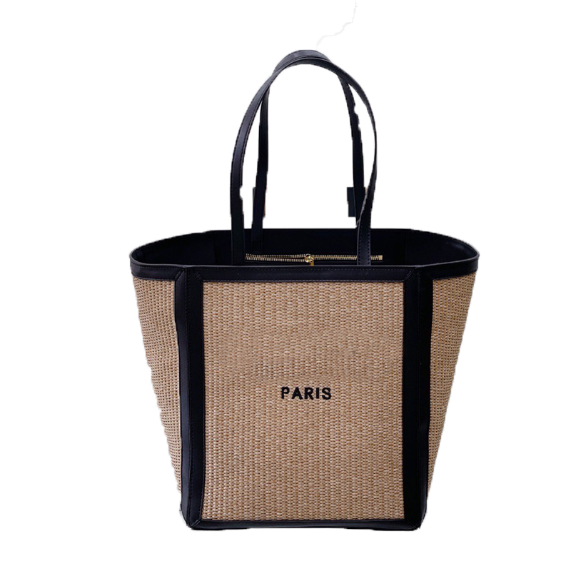 Large Shopping Bag Beach Bags Shopper Letter Straw Woven Tote Underarm Shoulder Pouch Big Capacity Tote Travel Ladies Letters Handbag, Brown
Large Shopping Bag Beach Bags Shopper Letter Straw Woven Tote Underarm Shoulder Pouch Big Capacity Tote Travel Ladies Letters Handbag, Brown