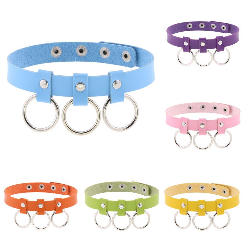 Chokers Egirl White Punk Choker Collar Necklace Pu Leather Goth Rivets Round Pendant Necklaces For Women Sexy Gothic JewelryChokers
Chokers Egirl White Punk Choker Collar Necklace Pu Leather Goth Rivets Round Pendant Necklaces For Women Sexy Gothic JewelryChokers