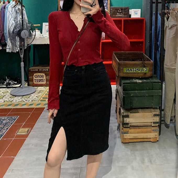 Women's Blouses & Shirts Blouse Women Retro V-neck 2022 Fall Slim Fit Long Sleeve Bottoming Top Blusas Ropa De Mujer, Pink
Women's Blouses & Shirts Blouse Women Retro V-neck 2022 Fall Slim Fit Long Sleeve Bottoming Top Blusas Ropa De Mujer, Pink
