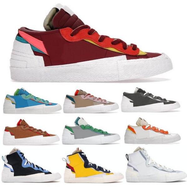Sacais Blazers Mid 77 Low Basketball Shoes Sneaker Black Patent Leather Reed British Tan Classic Green Iron Grey 2022 Men Women Designer Trainer, Cream
Sacais Blazers Mid 77 Low Basketball Shoes Sneaker Black Patent Leather Reed British Tan Classic Green Iron Grey 2022 Men Women Designer Trainer, Cream