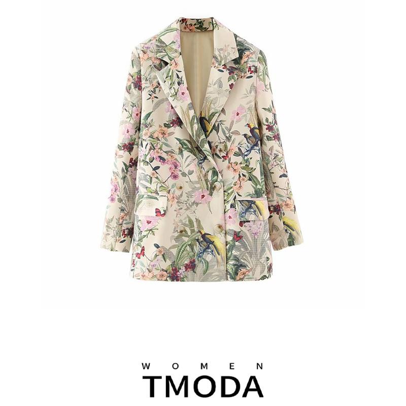Women' Suits & Blazers Women Vintage Flower Print Blazer Coats Office Lady Chic Double Breasted Stylish Casual Outwear Coat TopsWomen, Beige
Women' Suits & Blazers Women Vintage Flower Print Blazer Coats Office Lady Chic Double Breasted Stylish Casual Outwear Coat TopsWomen, Beige