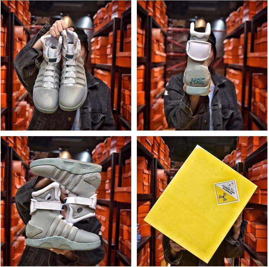 2022 automatic laces air mag back to the future glow in the dark gray basketball shoes marty mcflys led shoes lighting mags black 1top, Red
2022 automatic laces air mag back to the future glow in the dark gray basketball shoes marty mcflys led shoes lighting mags black 1top, Red