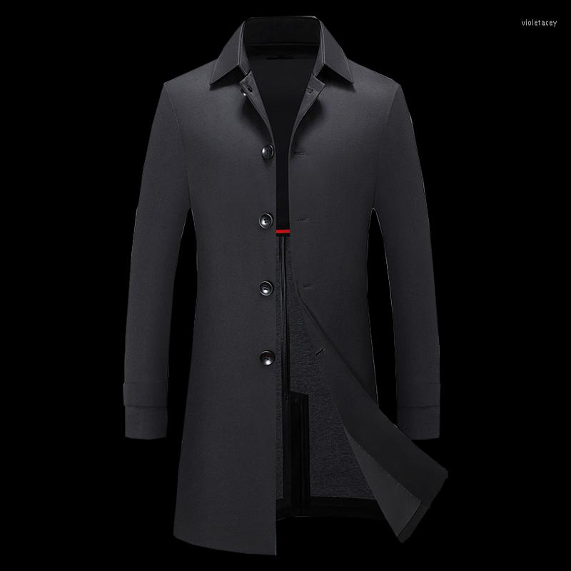 Men's Trench Coats Autumn Windbreaker Casual Black Overcoat Long Jackets Streetwear Business Spring Fashion Outerwear Large Size Viol22
Men's Trench Coats Autumn Windbreaker Casual Black Overcoat Long Jackets Streetwear Business Spring Fashion Outerwear Large Size Viol22