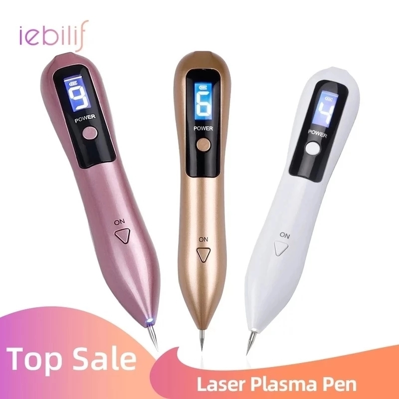 Laser Plasma Pen Freckle Remover Machine LCD Mole Removal Dark Spot Remover Skin Wart Tag Tattoo Remaval Tool Beauty Salon 220415