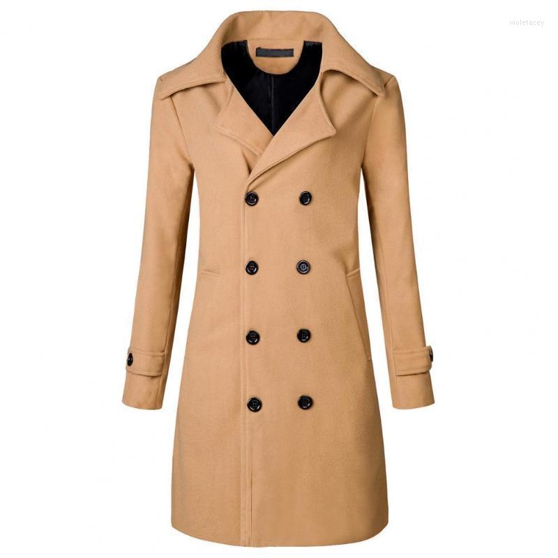 Men's Trench Coats Casual Long Coat Buttons Outwear Men Overcoat Thicken Windproof Korean Style Clothing Viol22, Khaki
Men's Trench Coats Casual Long Coat Buttons Outwear Men Overcoat Thicken Windproof Korean Style Clothing Viol22, Khaki