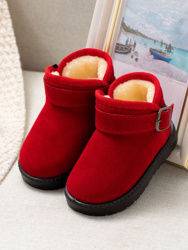 Boys Buckle Detail Snow Boots SHE