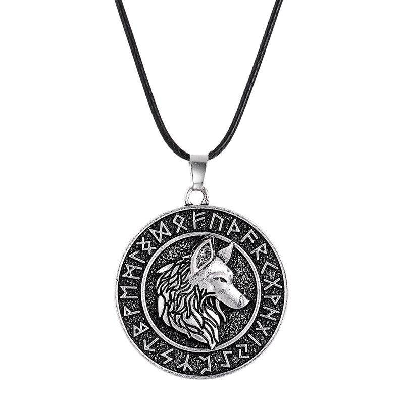 Pendant Necklaces Vintage Nordic Viking Pirate Necklace Round For Men Odin Mount Celtic Wolf Punk Male AccessoriesPendant
Pendant Necklaces Vintage Nordic Viking Pirate Necklace Round For Men Odin Mount Celtic Wolf Punk Male AccessoriesPendant