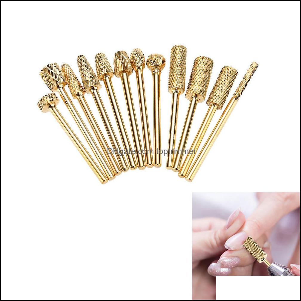 Nail Drill Accessories Tools Art Salon Health Beauty 12Pcs Tungsten Steel Grinding Head Bit Tool Gold Dhfa4
Nail Drill Accessories Tools Art Salon Health Beauty 12Pcs Tungsten Steel Grinding Head Bit Tool Gold Dhfa4