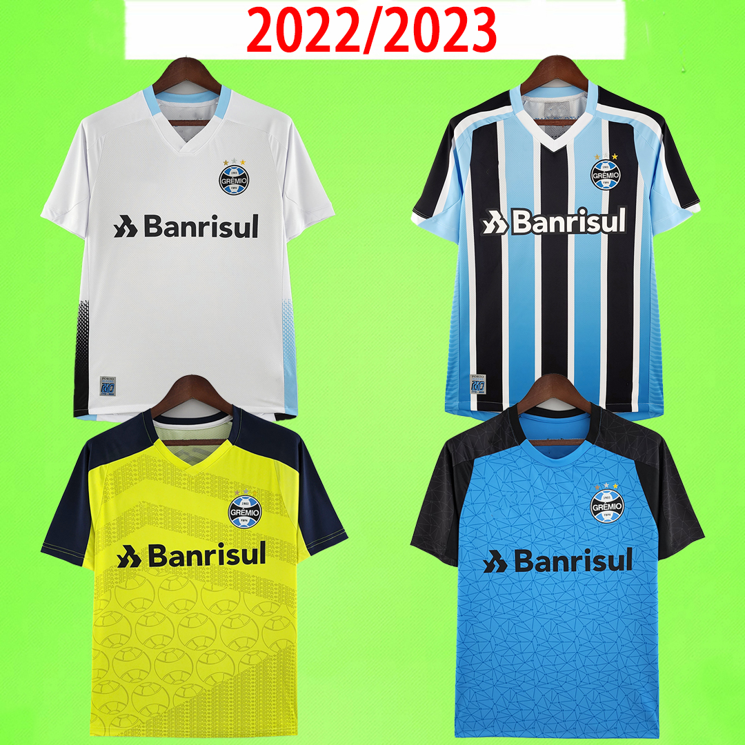2022 2023 Gremio Soccer Jerseys 21 22 23 GEROMEL LUAN KANNEMANN MILLER goalkeeper uniforms kits home away third football shirts camisetas de futbol top uniform Men
2022 2023 Gremio Soccer Jerseys 21 22 23 GEROMEL LUAN KANNEMANN MILLER goalkeeper uniforms kits home away third football shirts camisetas de futbol top uniform Men