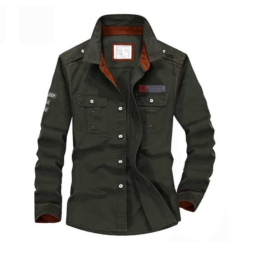 Plus Size S-XXXXL 5XL Brand 100% Cotton Long Sleeve Denim Shirts Men Army Green Militray Casual Camiseta Masculina A3056 210701, Blue
Plus Size S-XXXXL 5XL Brand 100% Cotton Long Sleeve Denim Shirts Men Army Green Militray Casual Camiseta Masculina A3056 210701, Blue