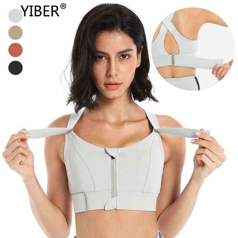 Sports Bras For Women Active Bra Vest Front Zipper Plus Size Adjustable Lingerie Gym Workout Shockproof Athletic Brassiere T220726, 4xlone size 
Sports Bras For Women Active Bra Vest Front Zipper Plus Size Adjustable Lingerie Gym Workout Shockproof Athletic Brassiere T220726, 4xlone size