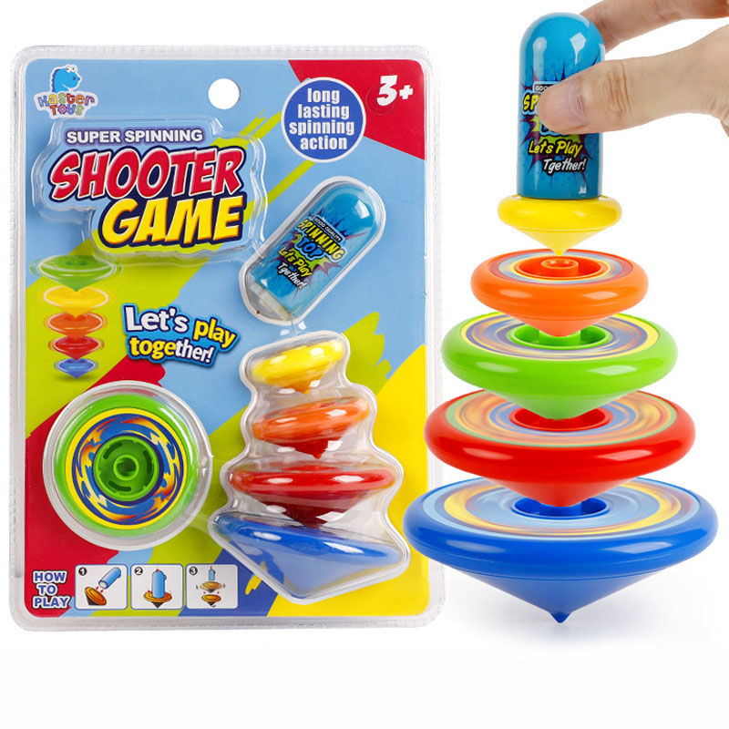Rotary Gyro Supper Spinning top Shooter Game Long Lasting Luminous Superimposed Color Flash Gyro Battle Plate Toy hand spinner spiner tops for children
Rotary Gyro Supper Spinning top Shooter Game Long Lasting Luminous Superimposed Color Flash Gyro Battle Plate Toy hand spinner spiner tops for children