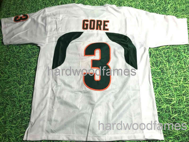 Thr cheap custom FRANK GORE MIAMI HURRICANES JERSEY stitched add any name number, White
Thr cheap custom FRANK GORE MIAMI HURRICANES JERSEY stitched add any name number, White