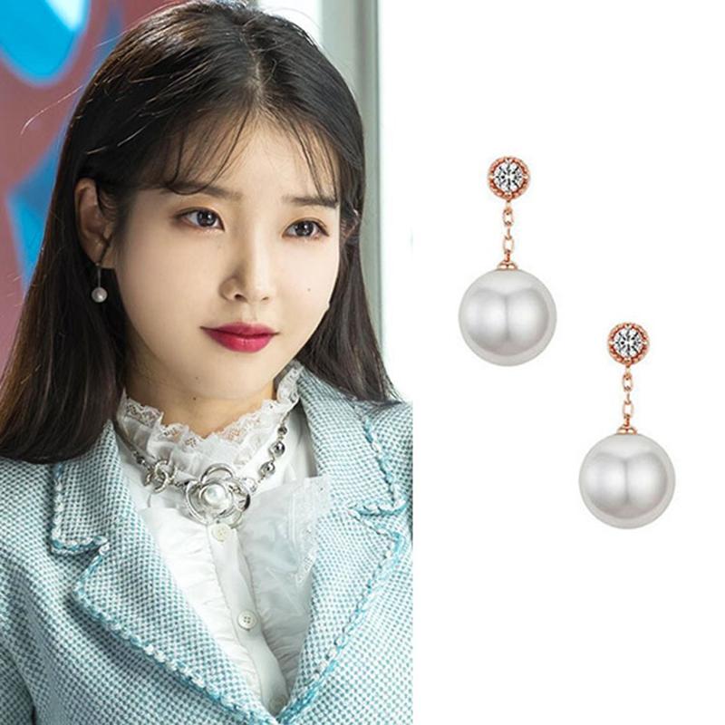 Dangle & Chandelier Fashion Rhinestone Temperament Simulated Pearl Drop Earrings Elegant Korean TV Star Women Wedding Party Jewelry Gifts
Dangle & Chandelier Fashion Rhinestone Temperament Simulated Pearl Drop Earrings Elegant Korean TV Star Women Wedding Party Jewelry Gifts