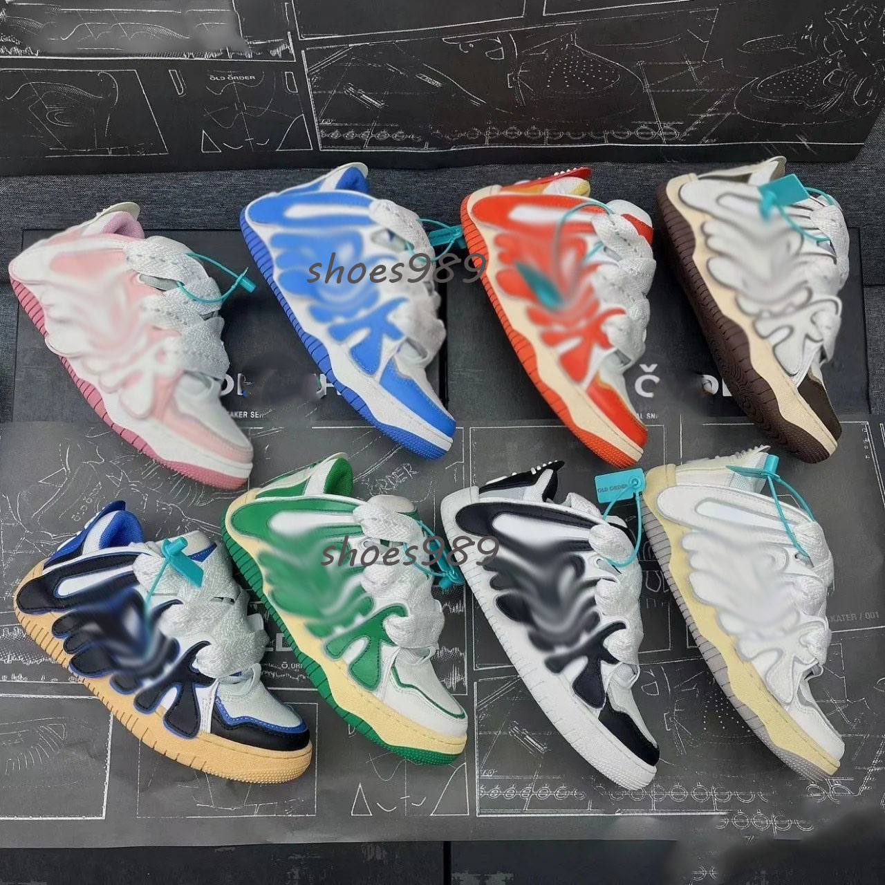 Designer high quality luxury splicing color thick bottom casual shoes men and women yuntianlei knitted coach high quality fashion bottom oversized rubber shoes, Color matching
Designer high quality luxury splicing color thick bottom casual shoes men and women yuntianlei knitted coach high quality fashion bottom oversized rubber shoes, Color matching