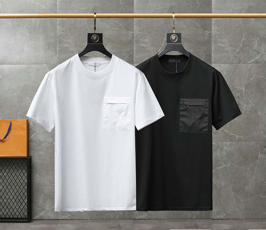 Fashion T Shirts Mens Women Designers T-shirts Tees Apparel Tops Man Casual Chest Letter Shirt Luxurys Clothing Street Shorts Sleeve Clothes P Tshirts