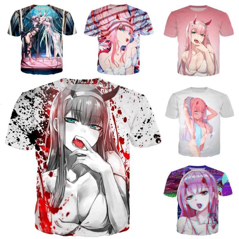 Men's T-Shirts Manga ZERO TWO Shirt 3D Hentai Sexy Lolita Anime Darling In The Franxx Men Bikini Holiday Tees Senpai Unisex Streetwear
Men's T-Shirts Manga ZERO TWO Shirt 3D Hentai Sexy Lolita Anime Darling In The Franxx Men Bikini Holiday Tees Senpai Unisex Streetwear