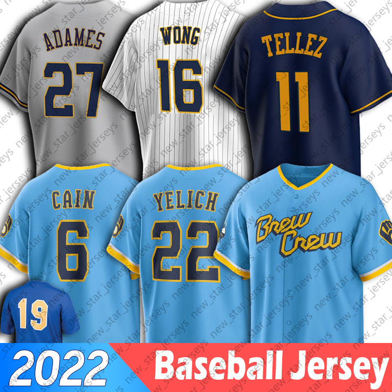 Christian Yelich Brewers 2022 City Connect Milwaukee Jersey Willy Adames Corbin Burnes Josh Harder Rowdy Tellez Kolten Wong Lorenzo Cain Andrew 24 McCutchen, Man custom size m-xxxl (njr)
Christian Yelich Brewers 2022 City Connect Milwaukee Jersey Willy Adames Corbin Burnes Josh Harder Rowdy Tellez Kolten Wong Lorenzo Cain Andrew 24 McCutchen, Man custom size m-xxxl (njr)