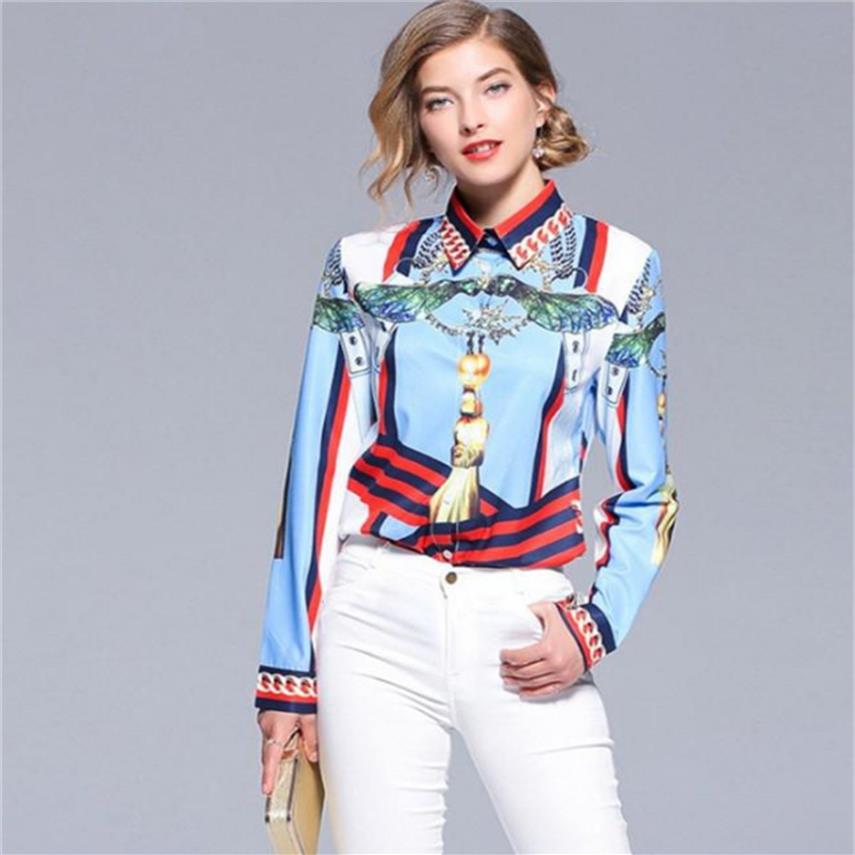 Designer Women's Tops Blouse Women Fashion Elegant Office Look Work Wear Party Shirt Female Top Weekend Floral & Chains Print2949, Color logo 13
Designer Women's Tops Blouse Women Fashion Elegant Office Look Work Wear Party Shirt Female Top Weekend Floral & Chains Print2949, Color logo 13