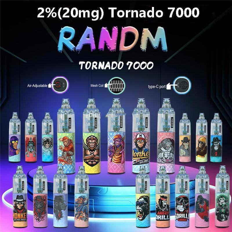 Genuine RandM Tornado Disposable E-Cigarette 7000 E-Cigarette Pens 14ml Prefilled Mesh Coil Airflow 1000mAh Rechargeable Battery Vaporizer Switch Pro Hyun King
Genuine RandM Tornado Disposable E-Cigarette 7000 E-Cigarette Pens 14ml Prefilled Mesh Coil Airflow 1000mAh Rechargeable Battery Vaporizer Switch Pro Hyun King
