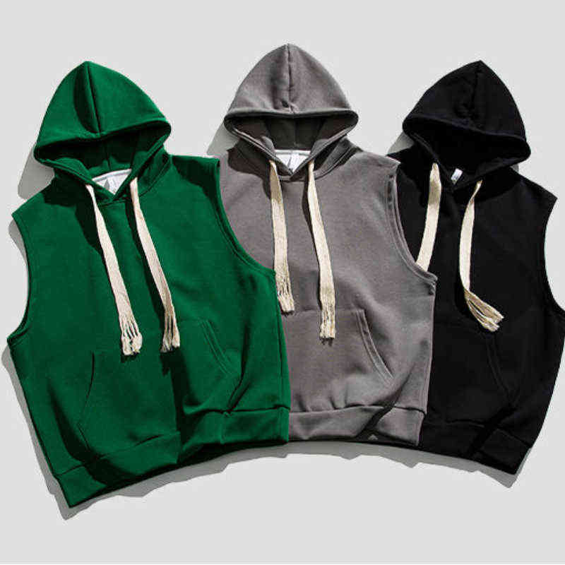 Men Summer Sleeveless Hooded T Shirts Streetwear Oversized Mens Tank Tops Pullover Clothing Casual Solid Loose T Shirt T220726, Green
Men Summer Sleeveless Hooded T Shirts Streetwear Oversized Mens Tank Tops Pullover Clothing Casual Solid Loose T Shirt T220726, Green