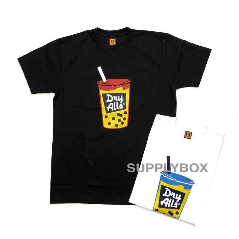 Human made pearl milk tea drink half sleeve men's and women's loose cotton short sleeve T-shirt for couples brand t-shirts loose, White short sleeves
Human made pearl milk tea drink half sleeve men's and women's loose cotton short sleeve T-shirt for couples brand t-shirts loose, White short sleeves